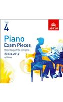 Piano Exam Pieces 2013 & 2014 CD, ABRSM Grade 4