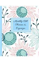 Monthly Bill Planner and Organizer- Tansy