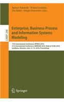 Enterprise, Business-Process and Information Systems Modeling