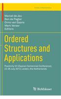 Ordered Structures and Applications: Positivity VII (Zaanen Centennial Conference), 22-26 July 2013, Leiden, the Netherlands