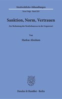 Sanktion, Norm, Vertrauen