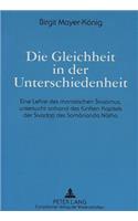 Die Gleichheit in Der Unterschiedenheit