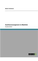 Koalitionsmanagement im Überblick: (German)