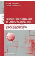 Fundamental Approaches to Software Engineering