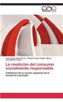 medición del consumo socialmente responsable