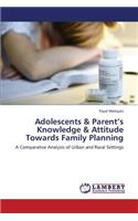 Adolescents & Parent's Knowledge & Attitude Towards Family Planning