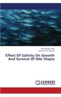 Effect of Salinity on Growth and Survival of Nile Tilapia