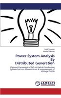 Power System Analysis By Distributed Generation