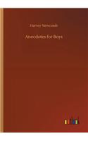 Anecdotes for Boys