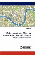 Determinants of Effective Distribution Channels in India