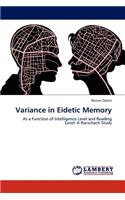 Variance in Eidetic Memory