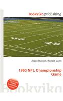 1963 NFL Championship Game