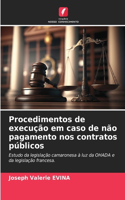 Procedimentos de execução em caso de não pagamento nos contratos públicos
