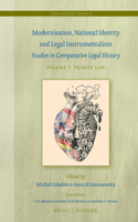 Modernisation, National Identity and Legal Instrumentalism (Vol. I: Private Law)