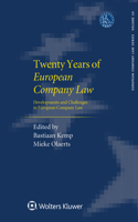 Twenty Years European Company Law
