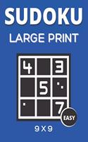 Sudoku Large Print: 120 Large Print Sudoku Puzzles with Solutions - Puzzle Book for Adults and Seniors(5 Large Print Easy Sudoku Puzzle Book for Adults and Seniors)
