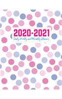 2020-2021 Daily Weekly and Monthly Planner
