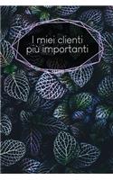 I miei clienti più importanti: taccuino da compilare - inserimento degli appuntamenti dei clienti - riepilogo, To Do, info clienti - 120 pagine - A5 - motivo: Fogli