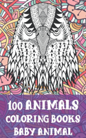 Baby Animal Coloring Books - 100 Animals