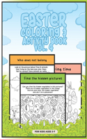 Easter coloring and activity book vol.4
