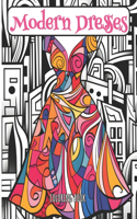 Coloring Book: Modern Dresses Through Picasso's Lens