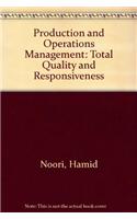 Production and Operations Management: Total Quality and Responsiveness