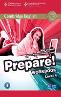 Cambridge English Prepare! Level 4 Workbook with Audio