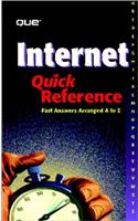 The Internet Quick Reference (Que Quick Reference Series)