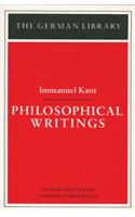 Philosophical Writings