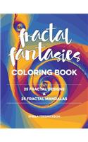 Fractal Fantasies Coloring Book