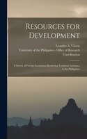 Resources for Development