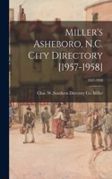 Miller's Asheboro, N.C. City Directory [1957-1958]; 1957-1958