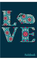 Love Guinea Pigs Notebook