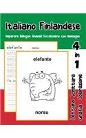 Italiano Finlandese Imparare Bilingue Animali Vocabolario con Immagini