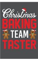 Christmas Baking Team Taster