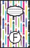 Composition Notebook F