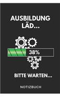 Ausbildung Läd... 38% Bitte Warten... Notizbuch: A5 Notizbuch KARIERT Geschenk zur Ausbildung - für Sohn Tochter Neffe Nichte Freund Freundin - für Auszubildende Azubi Azubine - Lustiger Spruch