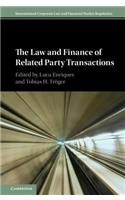 Law and Finance of Related Party Transactions