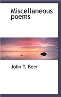 Miscellaneous Poems