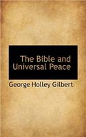 The Bible and Universal Peace