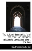 The College, the Market, and the Court; Or, Woman's Relation to Education, Labor, and Law