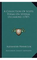Collection of Scots Poems on Several Occasions (1787)