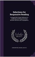 Selections for Responsive Reading