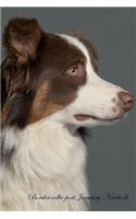 Border collie port January Notebook Border collie port Record, Log, Diary, Special Memories, To Do List, Academic Notepad, Scrapbook & More
