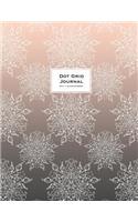 Dot Grid Journal - Dotted Notebook, 8.5 x 11 - Blush Pink