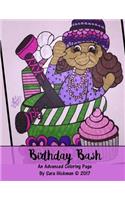 Birthday Bash: An Advanced Coloring Book