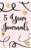 5 Year Journals