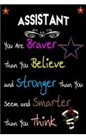 assistant You Are Braver Than You Believe and Stronger