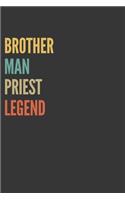 Brother Man Priest Legend Notebook