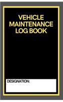 Vehicle Maintenance Log Book